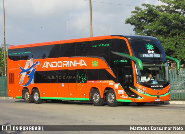 Empresa de Transportes Andorinha 7065 na cidade de São Paulo, São Paulo, Brasil, por Mattheus Bassamar Neto. Número da foto: #12711388.