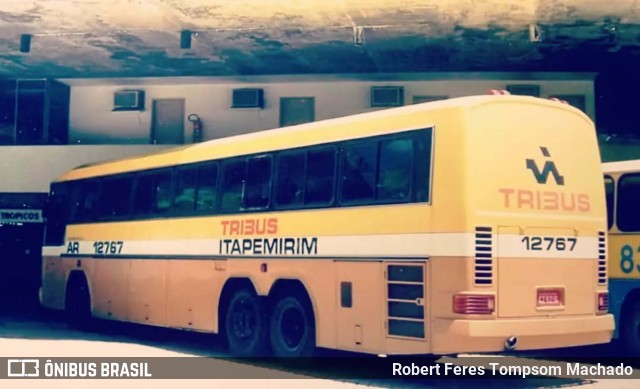 Viação Itapemirim 12767 na cidade de Cachoeiro de Itapemirim, Espírito Santo, Brasil, por Robert Feres Tompsom Machado. Número da foto: #12710069.