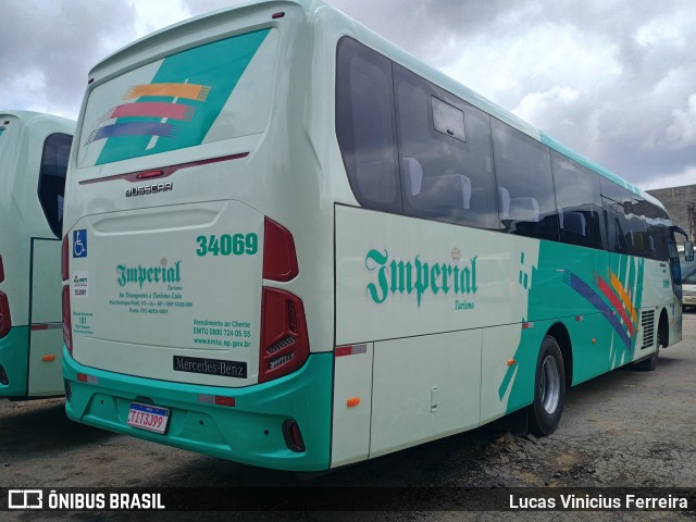 Imperial Turismo 34069 na cidade de Sorocaba, São Paulo, Brasil, por Lucas Vinicius Ferreira. Número da foto: #12711286.