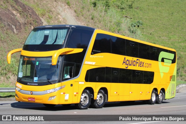 Viação Águia Branca 50090 na cidade de Piraí, Rio de Janeiro, Brasil, por Paulo Henrique Pereira Borges. Número da foto: #12709917.