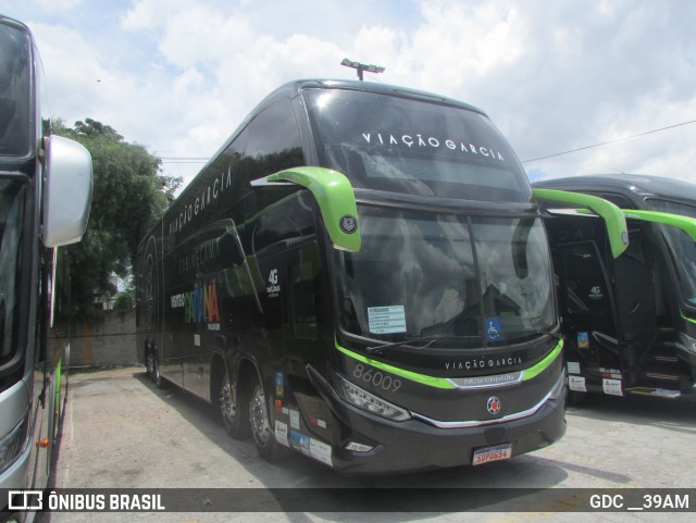 Viação Garcia 86009 na cidade de Curitiba, Paraná, Brasil, por GDC __39AM. Número da foto: #12710004.