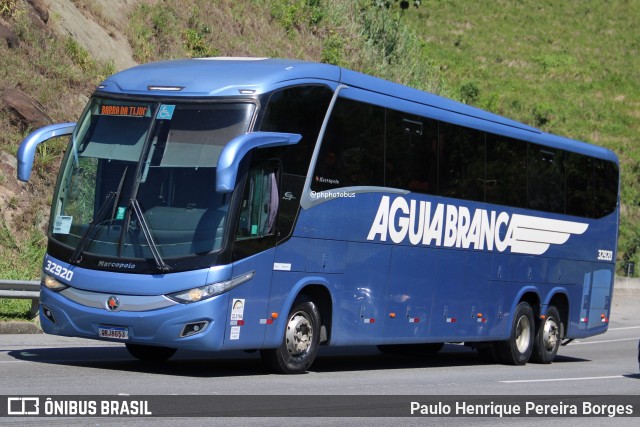 Viação Águia Branca 32920 na cidade de Piraí, Rio de Janeiro, Brasil, por Paulo Henrique Pereira Borges. Número da foto: #12709951.