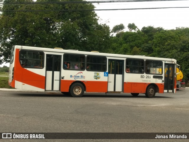 Belém Rio Transportes BD-205 na cidade de Belém, Pará, Brasil, por Jonas Miranda. Número da foto: #12709880.