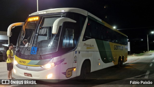 Empresa Gontijo de Transportes 18710 na cidade de Paulistana, Piauí, Brasil, por Fábio Paixão. Número da foto: #12711284.