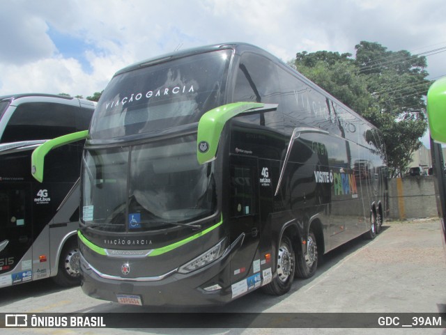 Viação Garcia 86009 na cidade de Curitiba, Paraná, Brasil, por GDC __39AM. Número da foto: #12710001.
