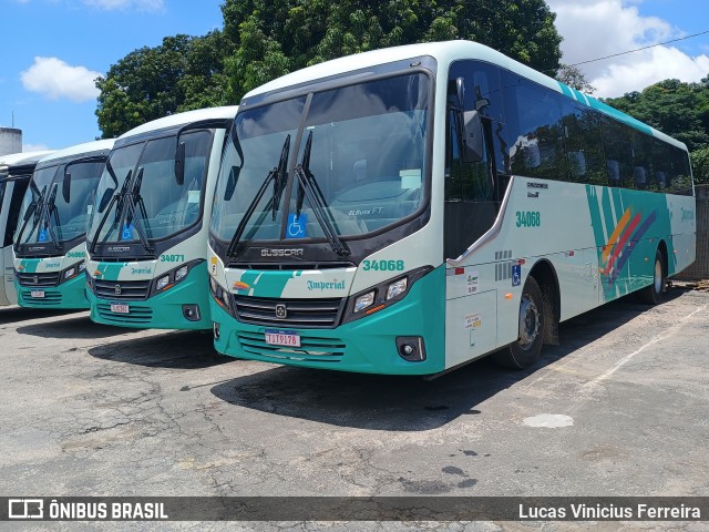 Imperial Turismo 34068 na cidade de Sorocaba, São Paulo, Brasil, por Lucas Vinicius Ferreira. Número da foto: #12711292.