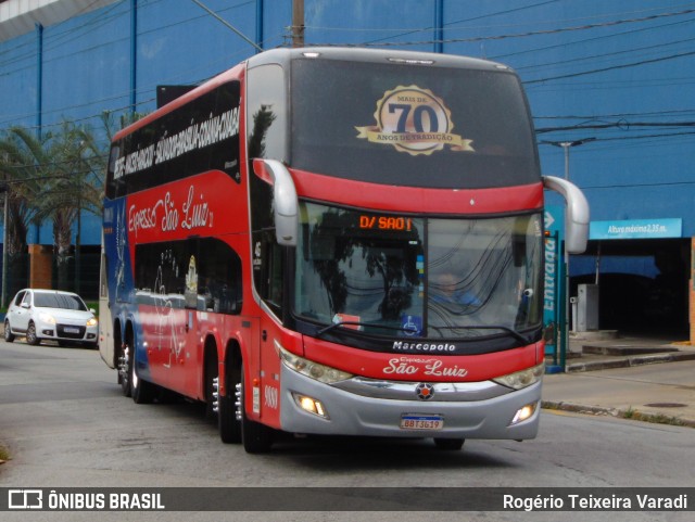 Expresso São Luiz 9080 na cidade de São Paulo, São Paulo, Brasil, por Rogério Teixeira Varadi. Número da foto: #12709990.