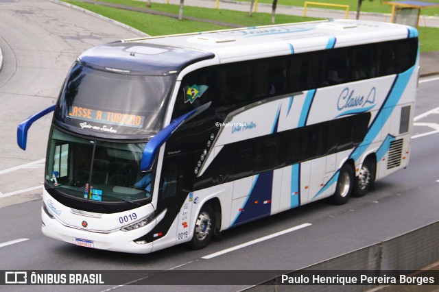 Classe A Viagem e Turismo 0019 na cidade de Piraí, Rio de Janeiro, Brasil, por Paulo Henrique Pereira Borges. Número da foto: #12712868.