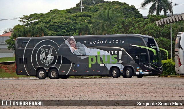 Viação Garcia 88018 na cidade de Americana, São Paulo, Brasil, por Sérgio de Sousa Elias. Número da foto: #12712833.