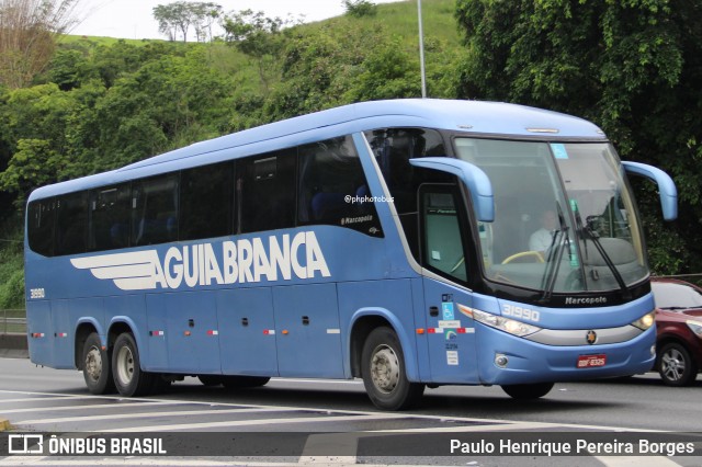 Viação Águia Branca 31990 na cidade de Piraí, Rio de Janeiro, Brasil, por Paulo Henrique Pereira Borges. Número da foto: #12712953.