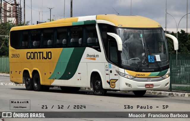Empresa Gontijo de Transportes 21650 na cidade de São Paulo, São Paulo, Brasil, por Moaccir  Francisco Barboza. Número da foto: #12712626.
