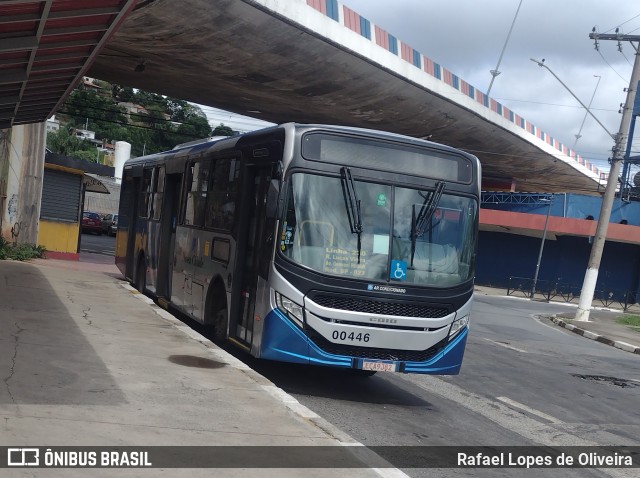 Viação Cidade de Caieiras 00446 na cidade de Franco da Rocha, São Paulo, Brasil, por Rafael Lopes de Oliveira. Número da foto: #12712141.