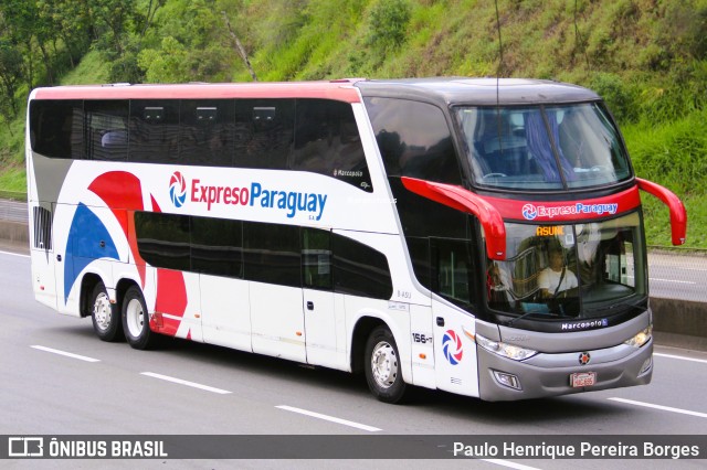 Expreso Paraguay S.A. 156 na cidade de Piraí, Rio de Janeiro, Brasil, por Paulo Henrique Pereira Borges. Número da foto: #12712893.