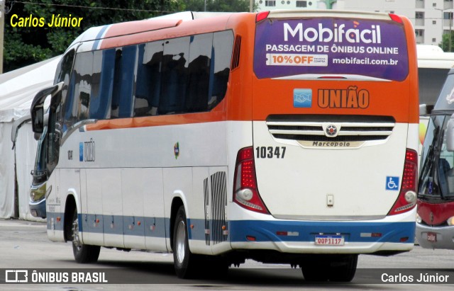 Expresso União 10347 na cidade de Goiânia, Goiás, Brasil, por Carlos Júnior. Número da foto: #12714063.