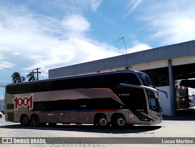 Auto Viação 1001 RJ 108.662 na cidade de Campos dos Goytacazes, Rio de Janeiro, Brasil, por Lucas Martins. Número da foto: #12712111.