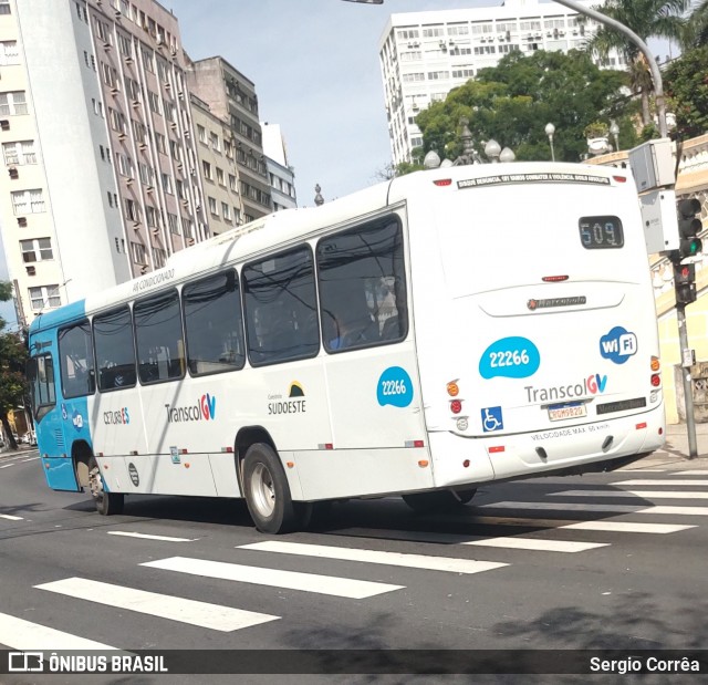 Nova Transporte 22266 na cidade de Vitória, Espírito Santo, Brasil, por Sergio Corrêa. Número da foto: #12711950.