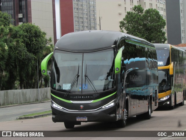 Viação Garcia 92000 na cidade de Curitiba, Paraná, Brasil, por GDC __39AM. Número da foto: #12712074.