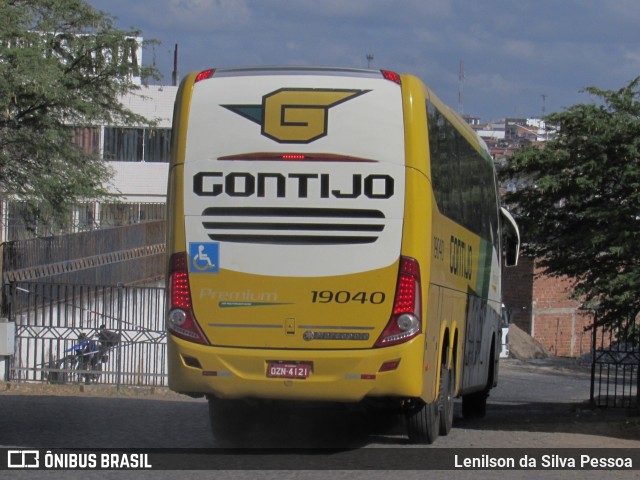 Empresa Gontijo de Transportes 19040 na cidade de Caruaru, Pernambuco, Brasil, por Lenilson da Silva Pessoa. Número da foto: #12713432.
