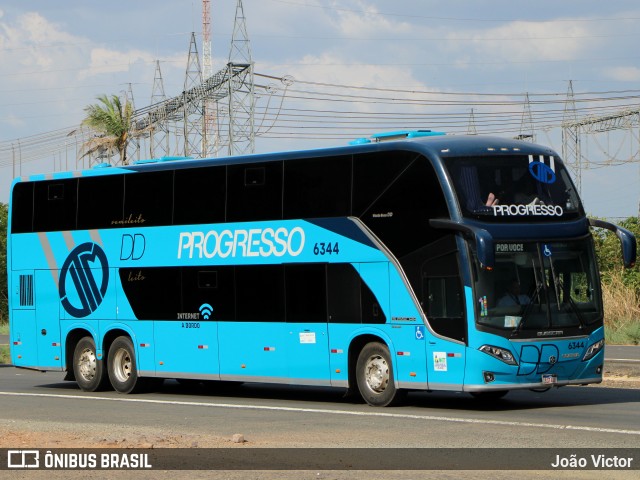 Auto Viação Progresso 6344 na cidade de Teresina, Piauí, Brasil, por João Victor. Número da foto: #12713952.