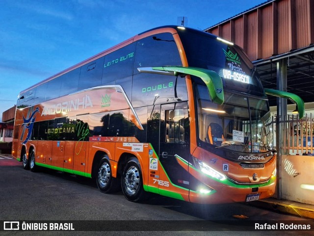 Empresa de Transportes Andorinha 7165 na cidade de Presidente Prudente, São Paulo, Brasil, por Rafael Rodenas. Número da foto: #12712012.