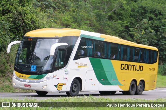 Empresa Gontijo de Transportes 19425 na cidade de Piraí, Rio de Janeiro, Brasil, por Paulo Henrique Pereira Borges. Número da foto: #12712970.