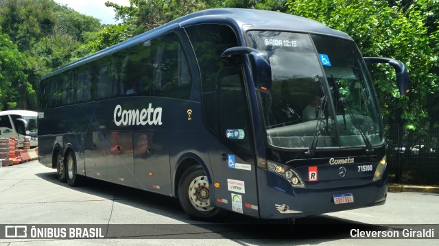 Viação Cometa 715100 na cidade de São Paulo, São Paulo, Brasil, por Cleverson Giraldi. Número da foto: #12713321.