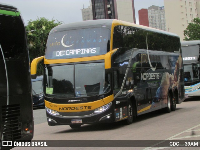 Expresso Nordeste 59120 na cidade de Curitiba, Paraná, Brasil, por GDC __39AM. Número da foto: #12712077.