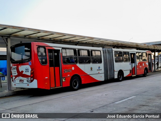 Itajaí Transportes Coletivos 2941 na cidade de Campinas, São Paulo, Brasil, por José Eduardo Garcia Pontual. Número da foto: #12712175.