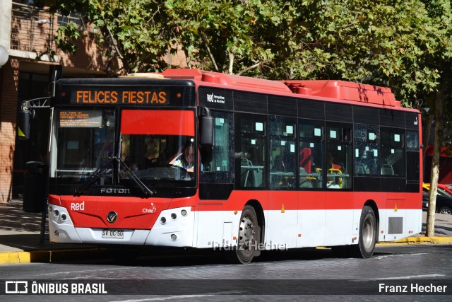 STU Santiago Transporte Urbano SVDC50 na cidade de Providencia, Santiago, Metropolitana de Santiago, Chile, por Franz Hecher. Número da foto: #12713823.