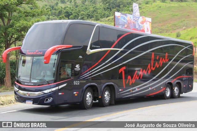 Transline 922 na cidade de Aparecida, São Paulo, Brasil, por José Augusto de Souza Oliveira. Número da foto: #12713379.