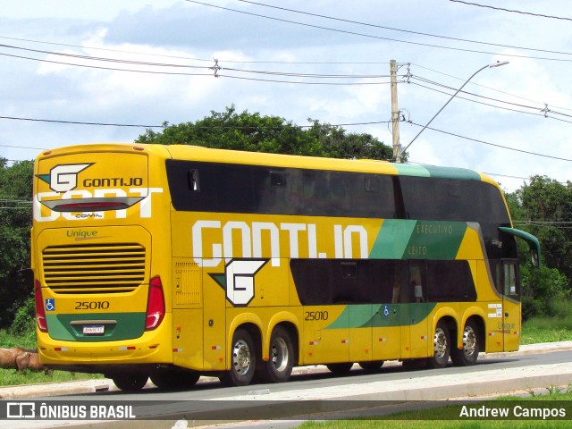 Empresa Gontijo de Transportes 25010 na cidade de Pirapora, Minas Gerais, Brasil, por Andrew Campos. Número da foto: #12713559.