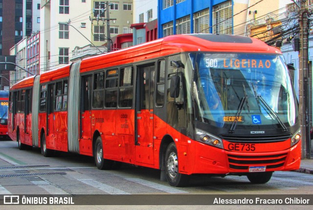 Viação Cidade Sorriso >> Viação Sorriso de Curitiba GE735 na cidade de Curitiba, Paraná, Brasil, por Alessandro Fracaro Chibior. Número da foto: #12712212.