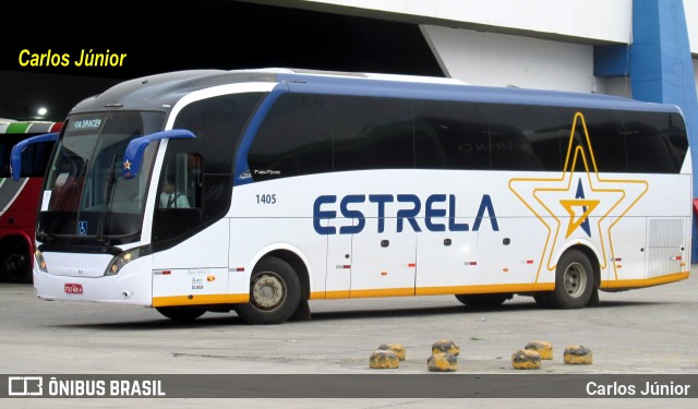 Viação Estrela 1405 na cidade de Goiânia, Goiás, Brasil, por Carlos Júnior. Número da foto: #12714165.