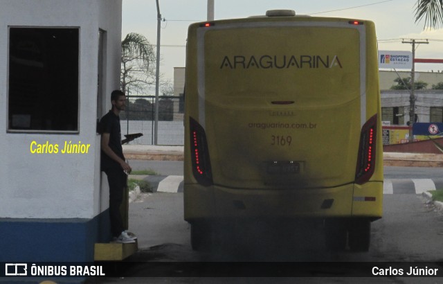 Viação Araguarina 3169 na cidade de Goiânia, Goiás, Brasil, por Carlos Júnior. Número da foto: #12714267.