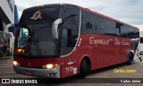 Expresso São Luiz 7570 na cidade de Goiânia, Goiás, Brasil, por Carlos Júnior. Número da foto: #12714281.