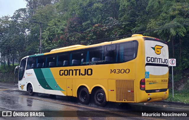 Empresa Gontijo de Transportes 14300 na cidade de Belo Horizonte, Minas Gerais, Brasil, por Maurício Nascimento. Número da foto: #12716996.