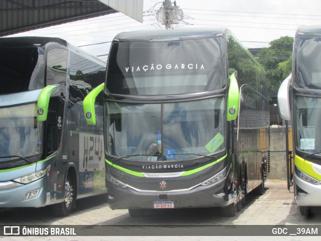 Viação Garcia 98080 na cidade de Curitiba, Paraná, Brasil, por GDC __39AM. Número da foto: #12717375.