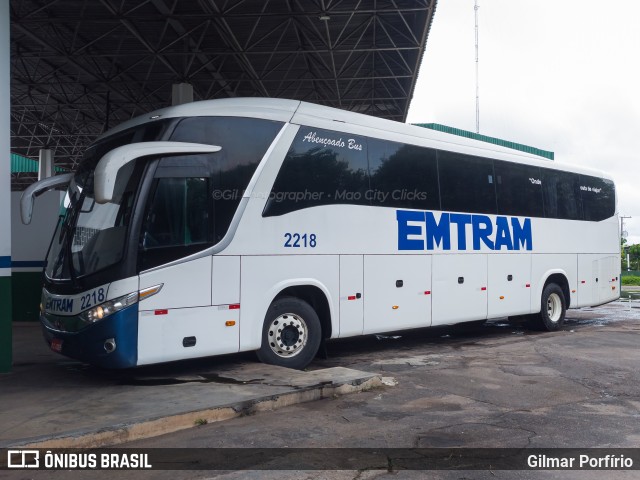 EMTRAM - Empresa de Transportes Manacapuru 2218 na cidade de Manacapuru, Amazonas, Brasil, por Gilmar Porfírio. Número da foto: #12716284.