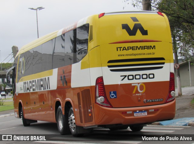 Viação Nova Itapemirim 70000 na cidade de Barueri, São Paulo, Brasil, por Vicente de Paulo Alves. Número da foto: #12716189.