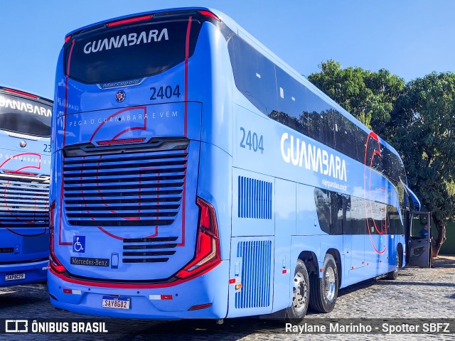 Expresso Guanabara 2404 na cidade de Fortaleza, Ceará, Brasil, por Raylane Marinho - Spotter SBFZ. Número da foto: #12715327.