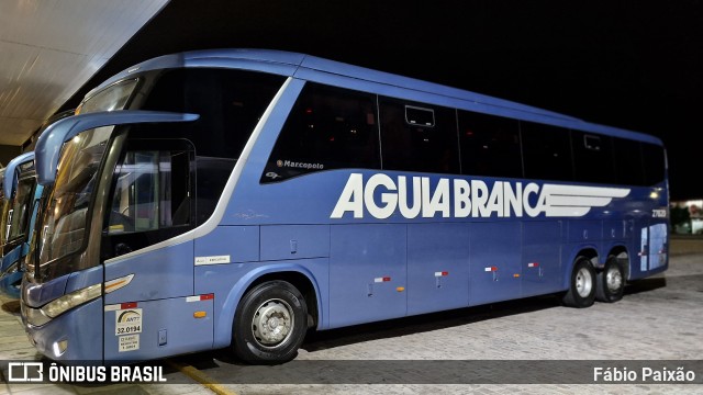 Viação Águia Branca 27020 na cidade de Capim Grosso, Bahia, Brasil, por Fábio Paixão. Número da foto: #12716022.