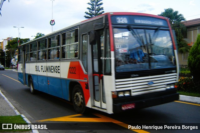 Viação Sul Fluminense 1222 na cidade de Volta Redonda, Rio de Janeiro, Brasil, por Paulo Henrique Pereira Borges. Número da foto: #12715232.