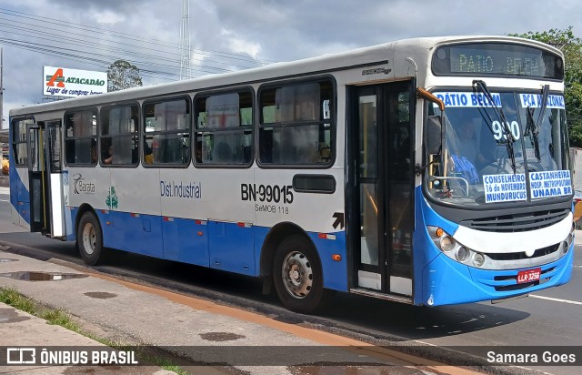 Transportes Barata BN-99015 na cidade de Ananindeua, Pará, Brasil, por Samara Goes. Número da foto: #12714922.