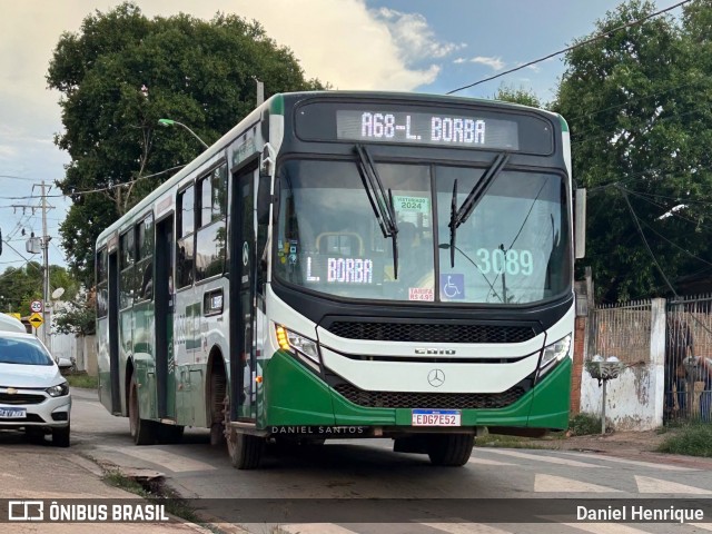 Expresso Caribus Transportes 3089 na cidade de Cuiabá, Mato Grosso, Brasil, por Daniel Henrique. Número da foto: #12716691.