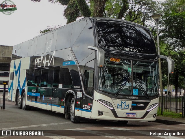 Empresa de Ônibus Nossa Senhora da Penha 63015 na cidade de Curitiba, Paraná, Brasil, por Felipe Arguelho. Número da foto: #12715153.