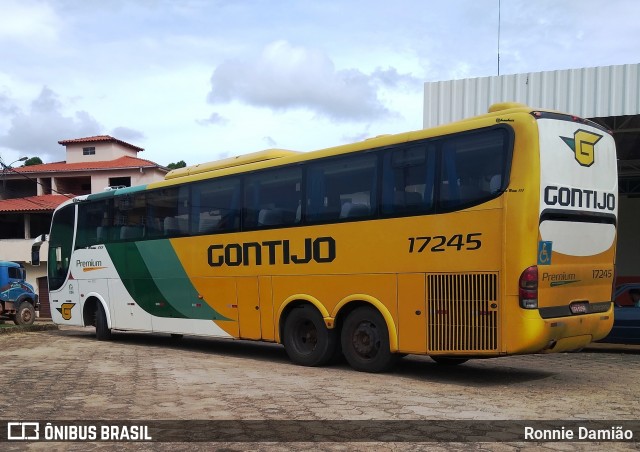 Empresa Gontijo de Transportes 17245 na cidade de São João Evangelista, Minas Gerais, Brasil, por Ronnie Damião. Número da foto: #12714979.