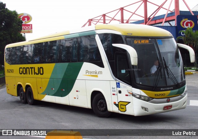 Empresa Gontijo de Transportes 19290 na cidade de Resende, Rio de Janeiro, Brasil, por Luiz Petriz. Número da foto: #12715181.