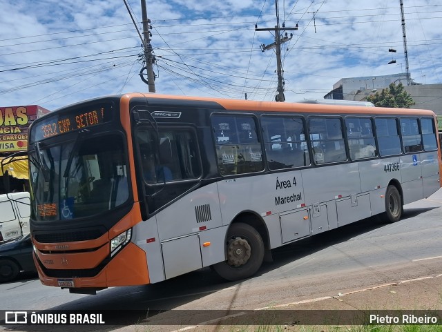 Auto Viação Marechal Brasília 447366 na cidade de Ceilândia, Distrito Federal, Brasil, por Pietro Ribeiro. Número da foto: #12714609.