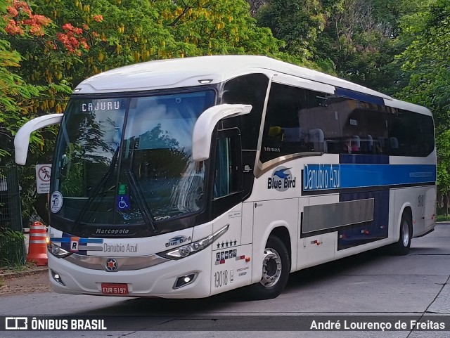 VIDA - Viação Danúbio Azul 19018 na cidade de São Paulo, São Paulo, Brasil, por André Lourenço de Freitas. Número da foto: #12715366.