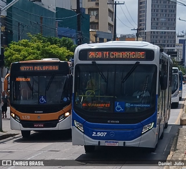 Mobibrasil São Lourenço >>> Mobi-PE 2.507 na cidade de Camaragibe, Pernambuco, Brasil, por Daniel  Julio. Número da foto: #12716561.